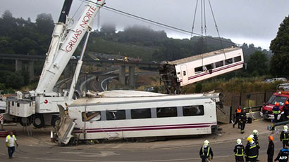 Spain train crash