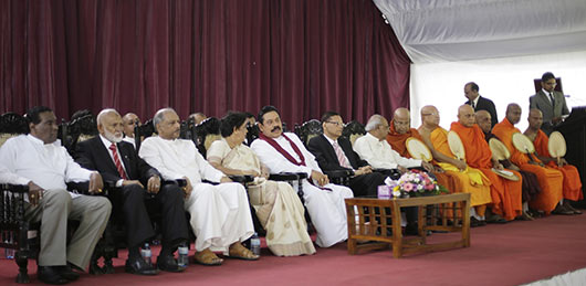 Statue of late Minister Lakshman Kadirgamar unveiled