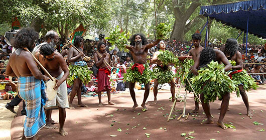 President Rajapaksa graces the National Aboriginal (Adhivaasi) Day commemoration ceremony