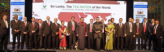 Sri Lanka President Mahinda Rajapaksa at Sri Lanka: The Tea Nation