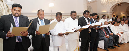 UPFA Northern Province Councillors sworn in