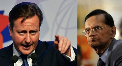 David Cameron Vs G.L.Pieris