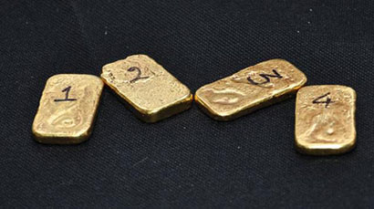 400g of gold seized at Madurai airport