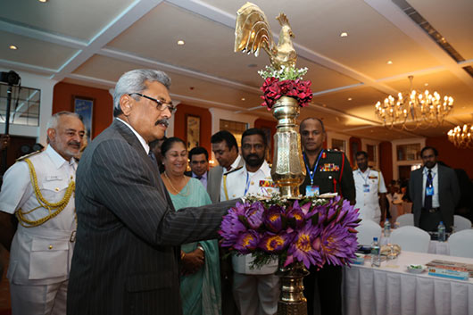 Sri Lanka Defence Secretary Gotabhaya Rajapaksa at 4th annual galle dialogue