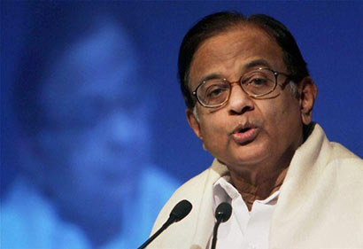 Union Finance Minister P. Chidambaram