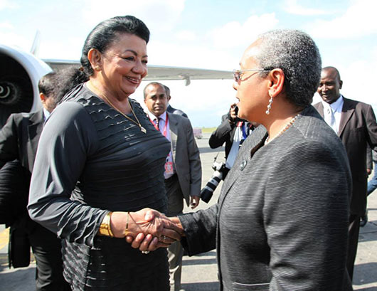 President Rajapaksa and First Lady Begin Four-Day State Visit in Kenya