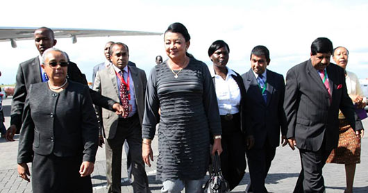 President Rajapaksa and First Lady Begin Four-Day State Visit in Kenya