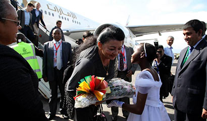 President Rajapaksa and First Lady Begin Four-Day State Visit in Kenya