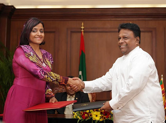 Agreements between Maldives and Sri Lanka