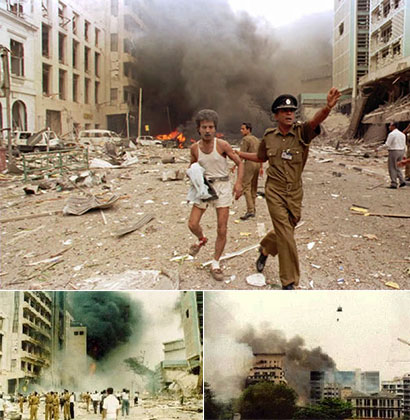 Sri Lanka Central Bank bomb attack on 31 Jan 1996