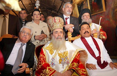 Sri Lanka President and First Lady Visit Church of the Nativity