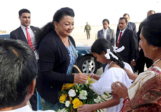 Sri Lanka President Mahinda Rajapaksa arrives in Jordan