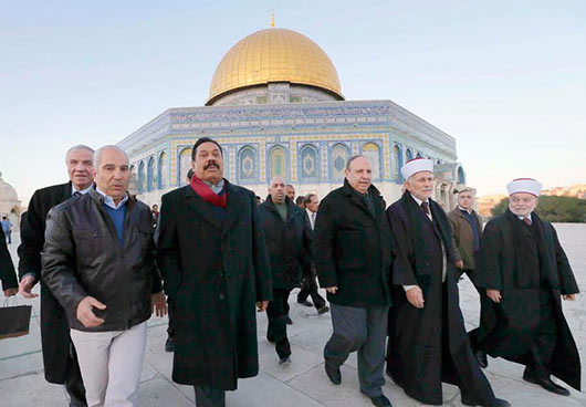 Sri Lanka President Rajapaksa visits historic religious sites in the Old City of Jerusalem