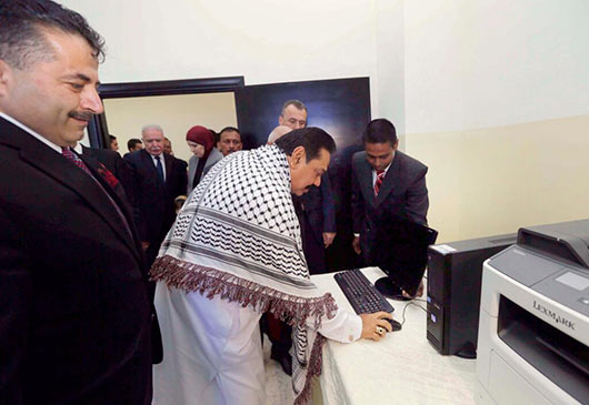 President Opens Mahinda Rajapaksa Vocational Training Centre in Palestine