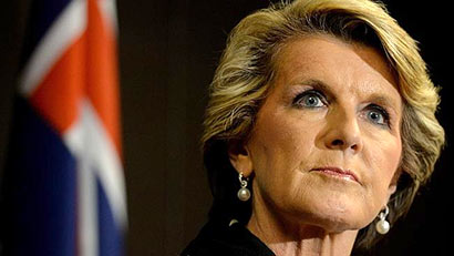 Australia Foreign Minister Julie Bishop