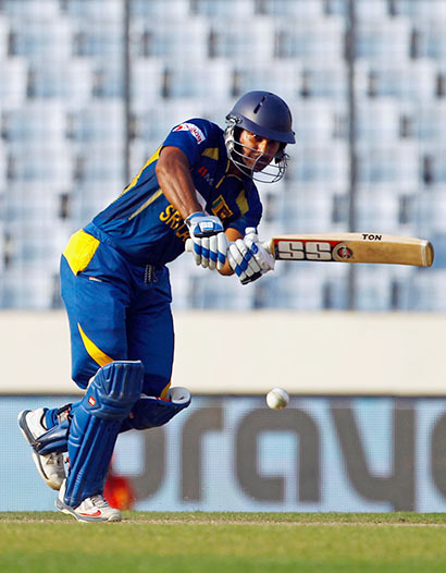 Kumar Sangakkara batting