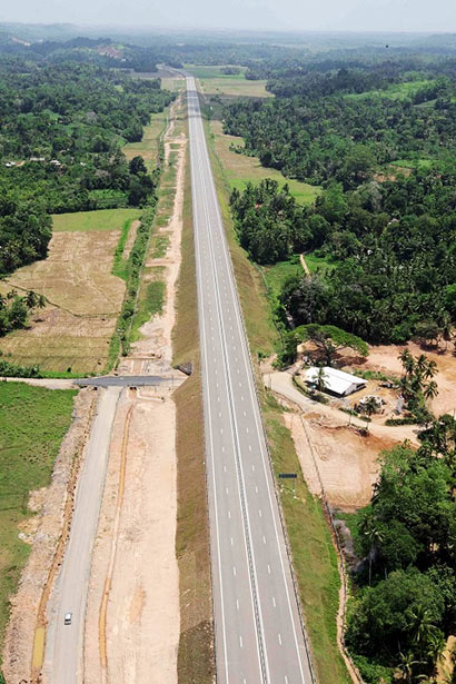 The second phase of the Southern Expressway - Galle to Matara