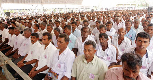 5550 farmer families in Mahaweli B and C Zones receive land deeds