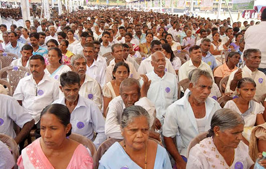 5550 farmer families in Mahaweli B and C Zones receive land deeds