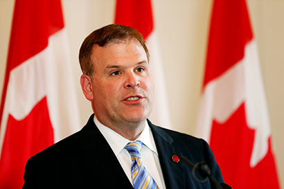 Canadian Foreign Affairs Minister John Baird