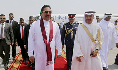 President Mahinda Rajapaksa