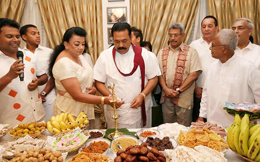 Sri Lanka’s First Family celebrates traditional New Year at Carton House