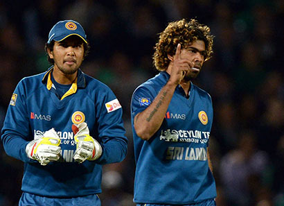 Dinesh Chandimal and Lasith Malinga