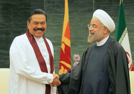 Sri Lanka President holds discussions with Iranian President