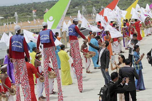 The 16th World Conference on Youth commenced in Hambantota 