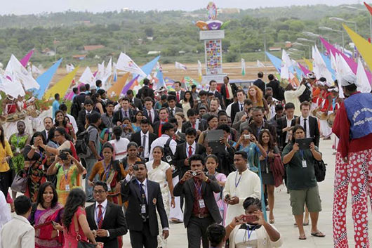 The 16th World Conference on Youth commenced in Hambantota 