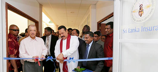 Sri Lanka President Rajapaksa Opens New Branches of Mihin Lanka, Bank of Ceylon, Sri Lanka Insurance and Nawaloka Medical Center in Seychelles