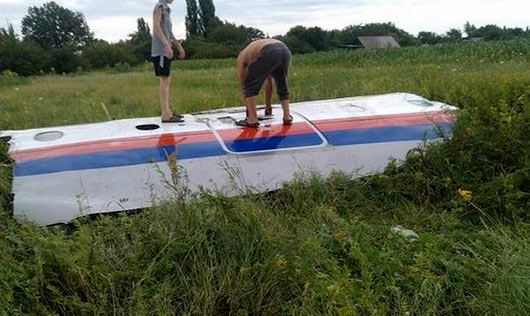 Malaysia Airlines flight MH17 Down