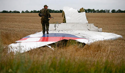 Malaysia Airlines flight MH17 Down