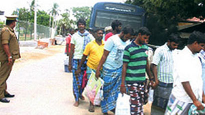 Indian fishermen release