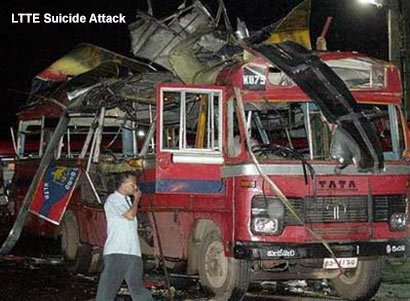 LTTE Suicide Attack