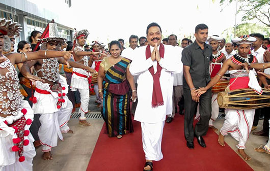 President at opening ceremony of Moneragala District Secretariat Complex