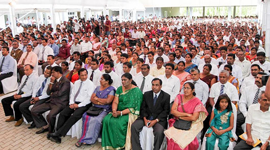 President at opening ceremony of Moneragala District Secretariat Complex