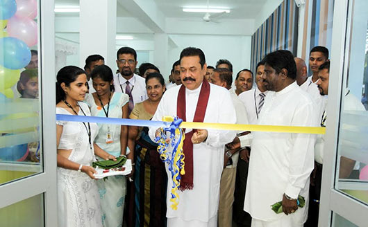 President at opening ceremony of Moneragala District Secretariat Complex