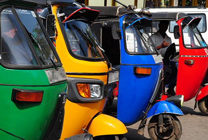 Three wheelers in Sri Lanka