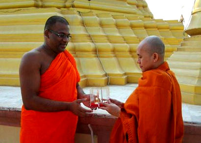 Ven. Ashin Wirathu – Welcome to Sri Lanka