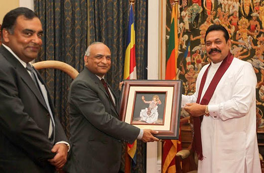 Indian Defence Secretary calls on the Sri Lanka President