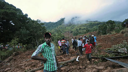 Sri Lanka landslide