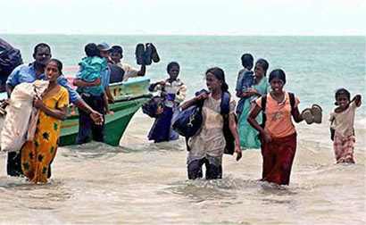 Tamil refugees