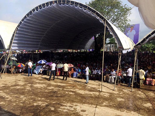 Maithripala Sirisena at Polonnaruwa