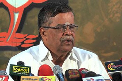 Indian Bharatiya Janata Party leader L. Ganesan