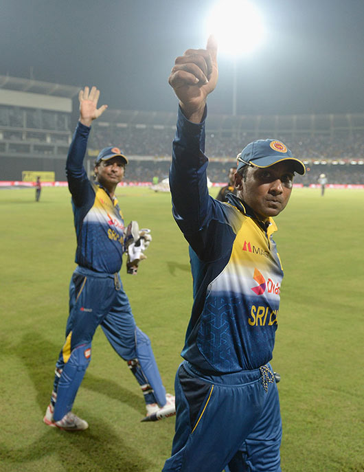 Mahela Jayawardena and Kumar Sangakkara