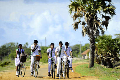 Tamil children