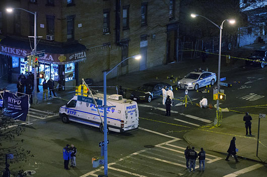 2 NYPD Police officers assassinated shooter dead