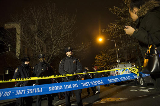 2 NYPD Police officers assassinated shooter dead