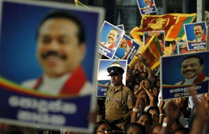 Mahinda Rajapaksa's Election Campaign